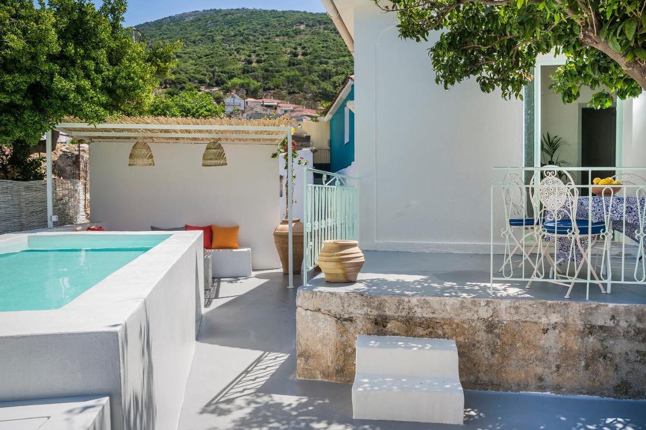 Bohemian Nest - Cheerful 2-Bedroom Villa With Pool Dhavgáta Buitenkant foto